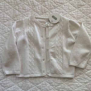 Mud Pie white sweater